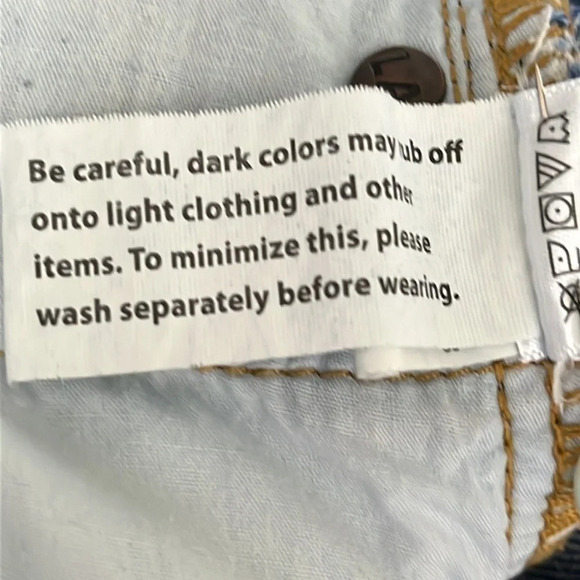 PacSun Two Tone Cotton Mom Jeans - Size 26 - Picture 9 of 9